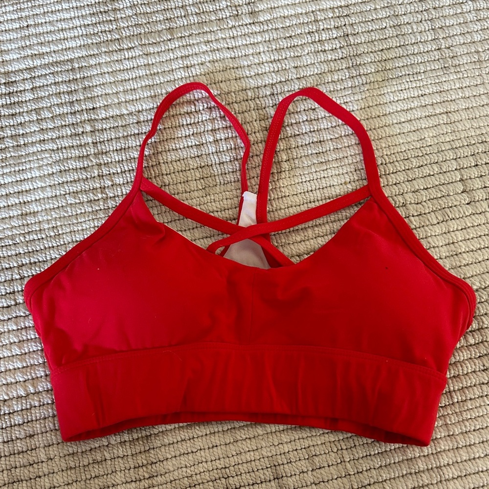 NVGTN Red Sports Bra